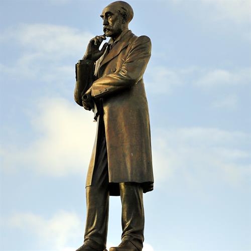 OConnor statue square OConnor statue square