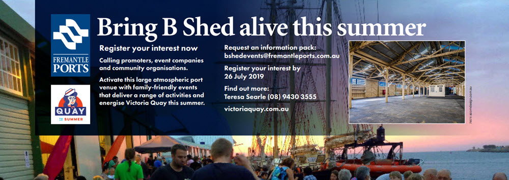 B Shed activation summer 2019 1000 B Shed activation summer 2019 1000